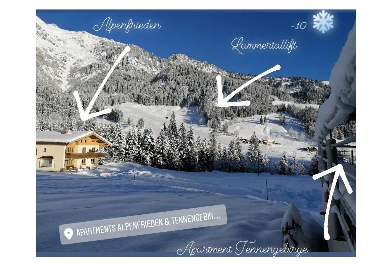 Apartment Tennengebirge Sankt Martin am Tennengebirge Kültér fotó